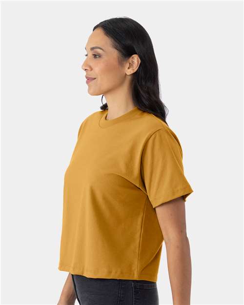 Next Level 7610 Women's Heavyweight Boxy Tee - Side view