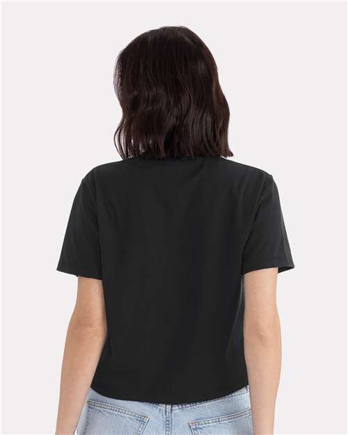 Next Level 7610 Women's Heavyweight Boxy Tee - Back view