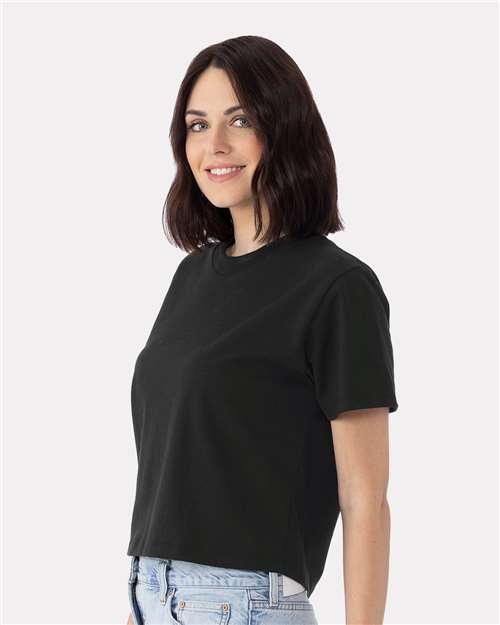 Next Level 7610 Women's Heavyweight Boxy Tee - Side view