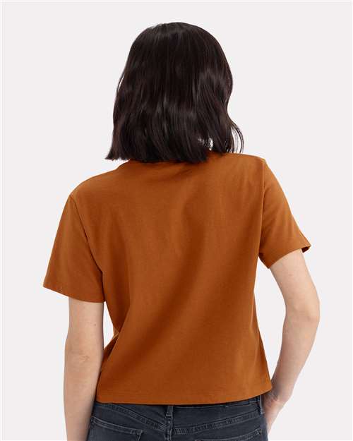 Next Level 7610 Women's Heavyweight Boxy Tee - Back view