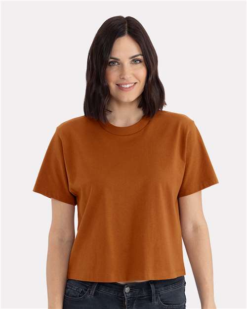 Next Level 7610 Women's Heavyweight Boxy Tee - Front view