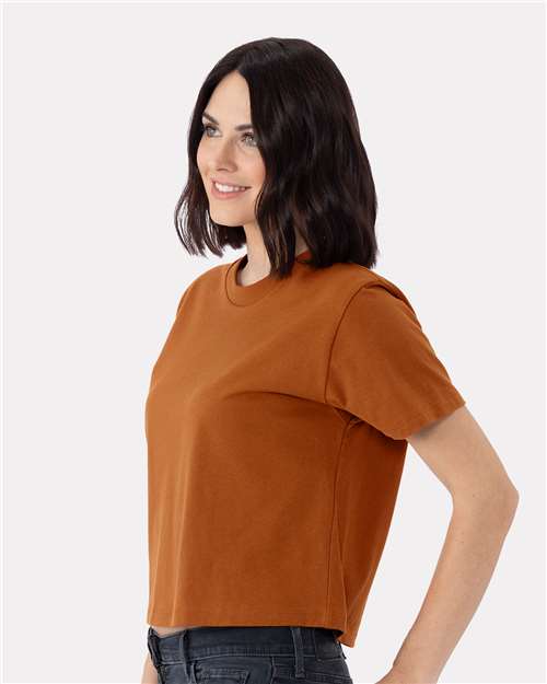 Next Level 7610 Women's Heavyweight Boxy Tee - Side view