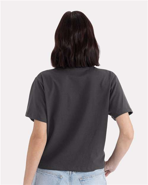 Next Level 7610 Women's Heavyweight Boxy Tee - Back view