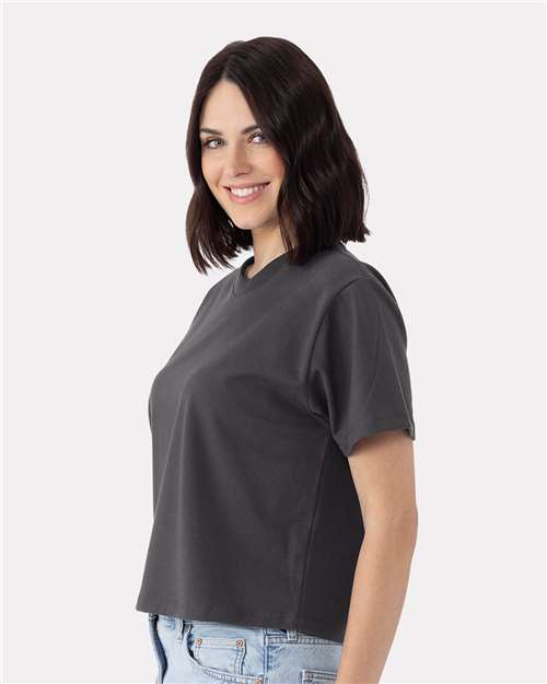 Next Level 7610 Women's Heavyweight Boxy Tee - Side view