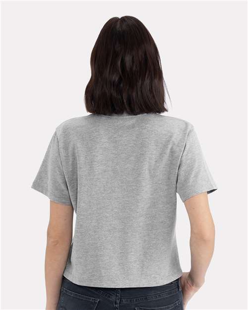 Next Level 7610 Women's Heavyweight Boxy Tee - Back view