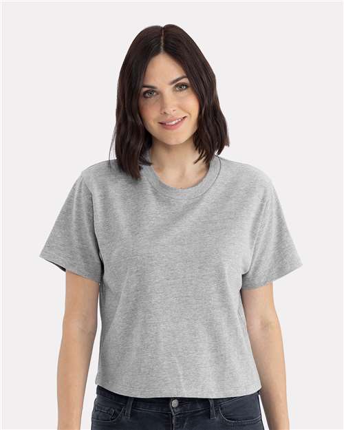 Next Level 7610 Women's Heavyweight Boxy Tee - Front view