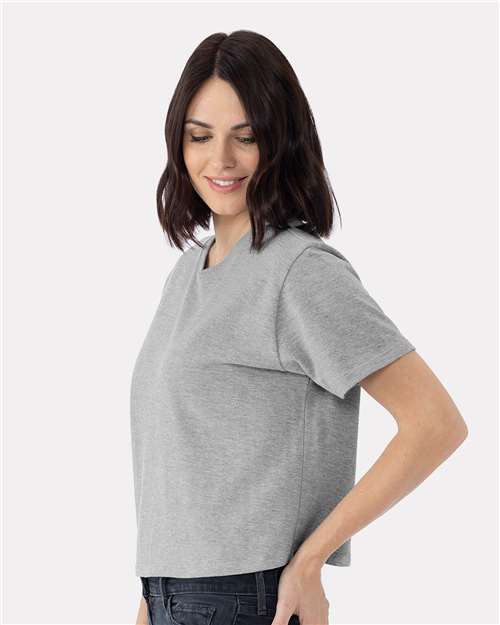 Next Level 7610 Women's Heavyweight Boxy Tee - Side view