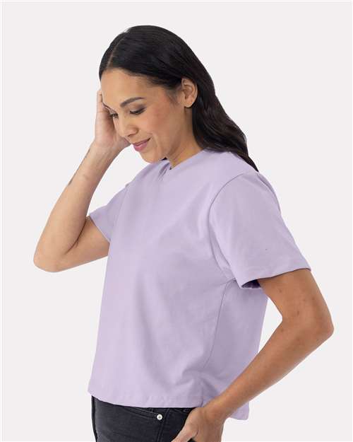 Next Level 7610 Women's Heavyweight Boxy Tee - Side view