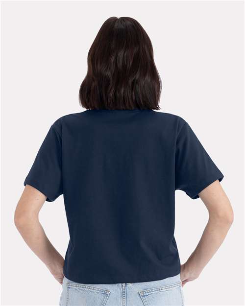 Next Level 7610 Women's Heavyweight Boxy Tee - Back view