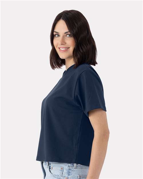 Next Level 7610 Women's Heavyweight Boxy Tee - Side view
