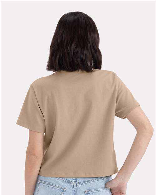 Next Level 7610 Women's Heavyweight Boxy Tee - Back view