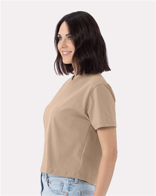Next Level 7610 Women's Heavyweight Boxy Tee - Side view