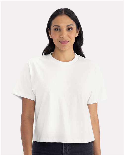 Next Level 7610 Women's Heavyweight Boxy Tee - Front view