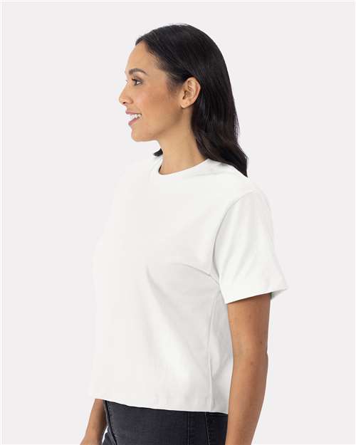 Next Level 7610 Women's Heavyweight Boxy Tee - Side view