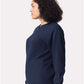Gildan SF008 Unisex Softstyle? Midweight Quarter-Zip Sweatshirt - Side view
