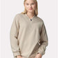 Gildan SF008 Unisex Softstyle? Midweight Quarter-Zip Sweatshirt - Front view