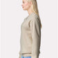 Gildan SF008 Unisex Softstyle? Midweight Quarter-Zip Sweatshirt - Side view
