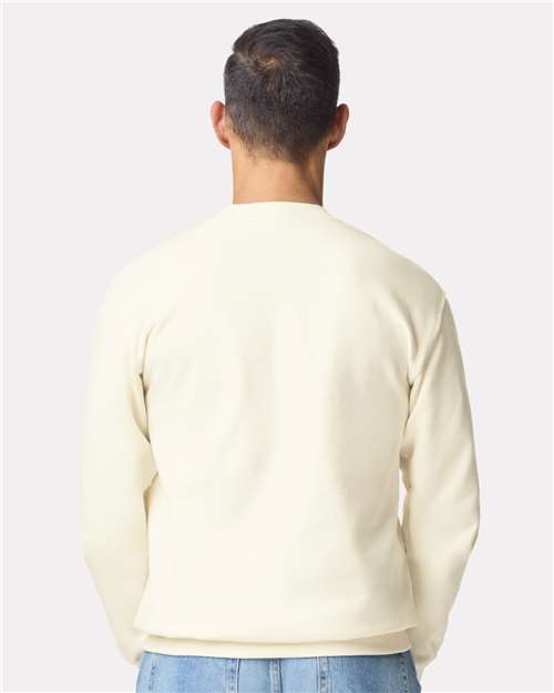 Gildan SF008 Unisex Softstyle? Midweight Quarter-Zip Sweatshirt - Back view