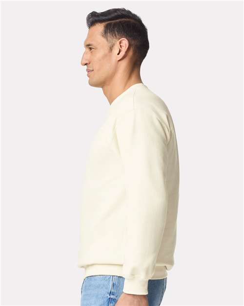 Gildan SF008 Unisex Softstyle? Midweight Quarter-Zip Sweatshirt - Side view