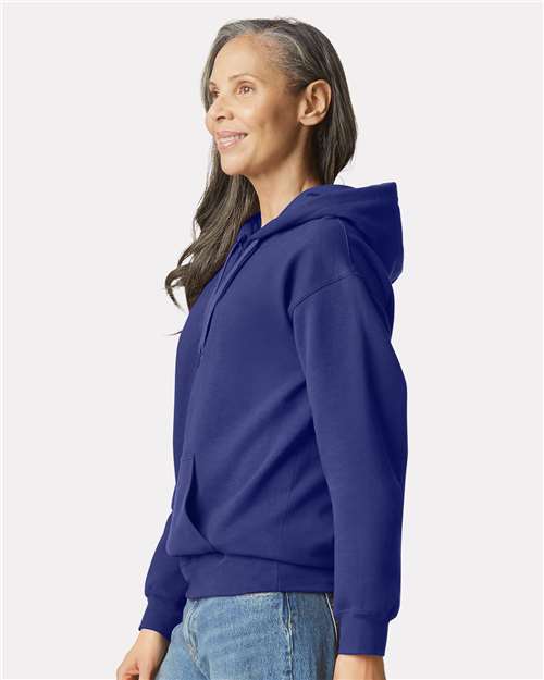 Gildan SF500 Unisex Softstyle? Midweight Hooded Sweatshirt - Side view