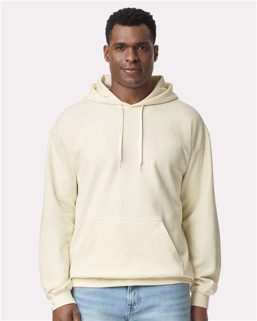 Gildan SF500 Unisex Softstyle? Midweight Hooded Sweatshirt - Front view