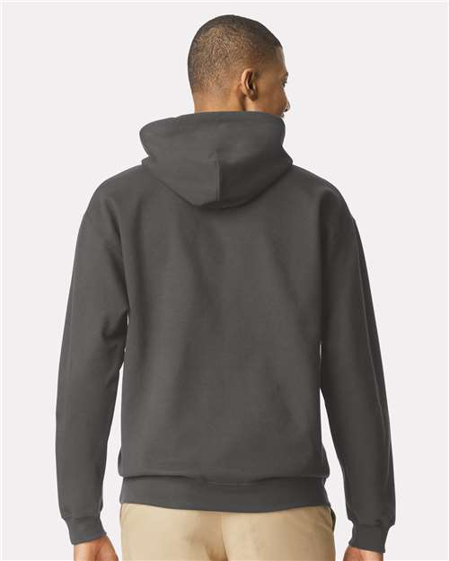 Gildan SF500 Unisex Softstyle? Midweight Hooded Sweatshirt - Back view