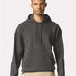 Gildan SF500 Unisex Softstyle? Midweight Hooded Sweatshirt - Front view