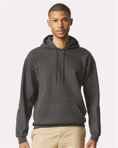 Gildan SF500 Unisex Softstyle? Midweight Hooded Sweatshirt - Front view