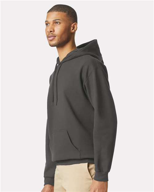 Gildan SF500 Unisex Softstyle? Midweight Hooded Sweatshirt - Side view