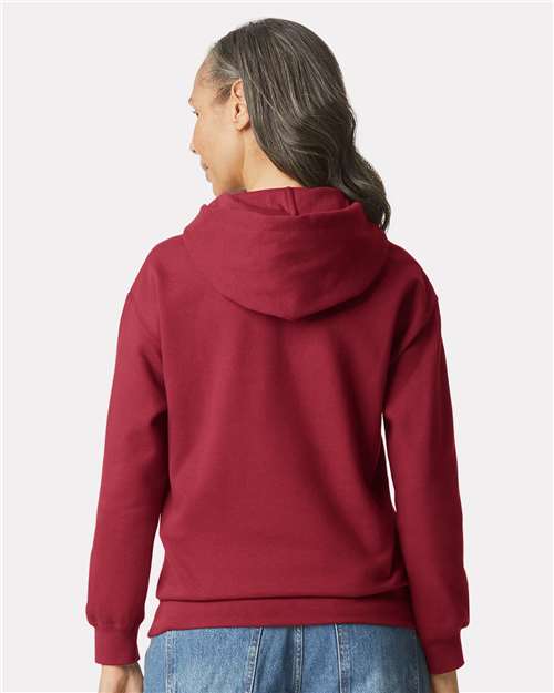 Gildan SF500 Unisex Softstyle? Midweight Hooded Sweatshirt - Back view