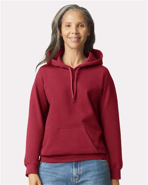 Gildan SF500 Unisex Softstyle? Midweight Hooded Sweatshirt - Front view