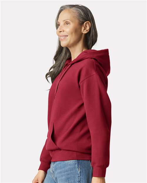 Gildan SF500 Unisex Softstyle? Midweight Hooded Sweatshirt - Side view