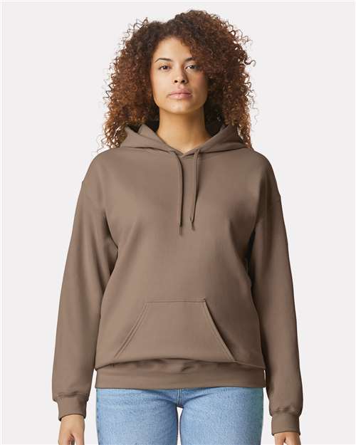 Gildan SF500 Unisex Softstyle? Midweight Hooded Sweatshirt - Front view