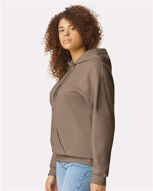 Gildan SF500 Unisex Softstyle? Midweight Hooded Sweatshirt - Side view