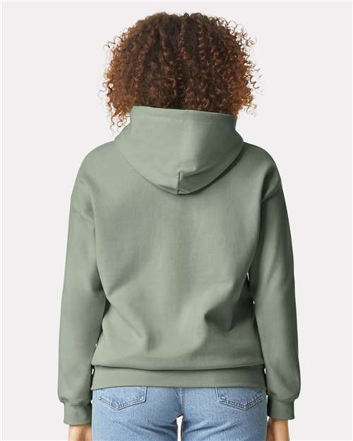 Gildan SF500 Unisex Softstyle? Midweight Hooded Sweatshirt - Back view