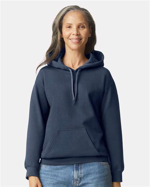 Gildan SF500 Unisex Softstyle? Midweight Hooded Sweatshirt - Front view