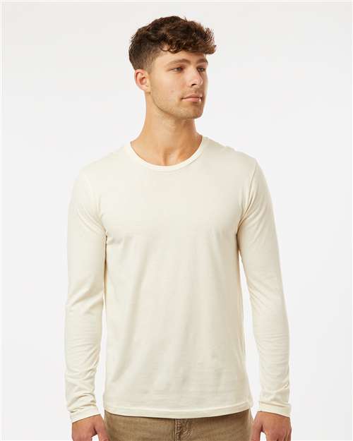 Next Level 3601 Unisex Cotton Long Sleeve Tee - Front view