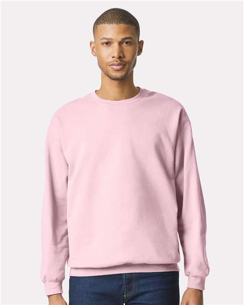 Gildan SF000 Unisex Softstyle? Midweight Crewneck Sweatshirt - Front view
