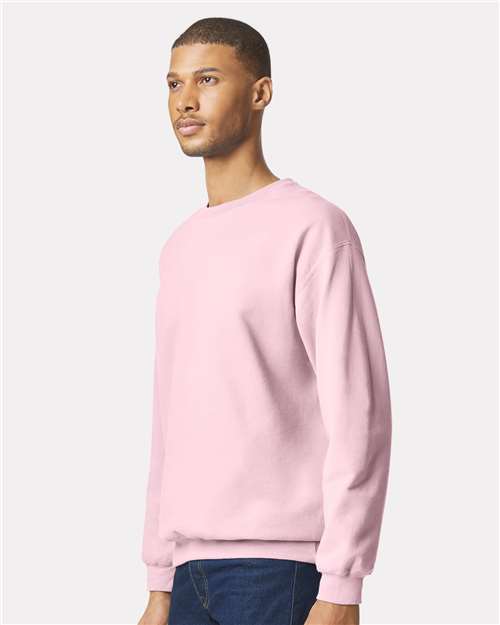 Gildan SF000 Unisex Softstyle? Midweight Crewneck Sweatshirt - Side view
