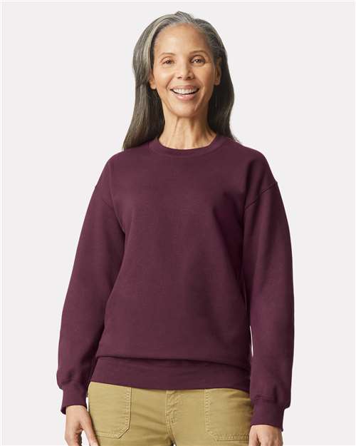 Gildan SF000 Unisex Softstyle? Midweight Crewneck Sweatshirt - Front view