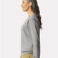 Gildan SF000 Unisex Softstyle? Midweight Crewneck Sweatshirt - Side view