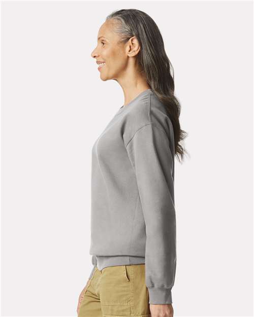 Gildan SF000 Unisex Softstyle? Midweight Crewneck Sweatshirt - Side view