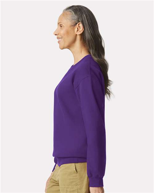 Gildan SF000 Unisex Softstyle? Midweight Crewneck Sweatshirt - Side view