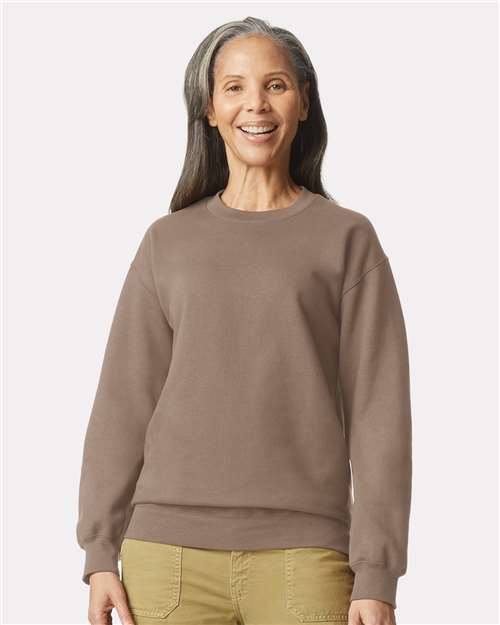 Gildan SF000 Unisex Softstyle? Midweight Crewneck Sweatshirt - Front view