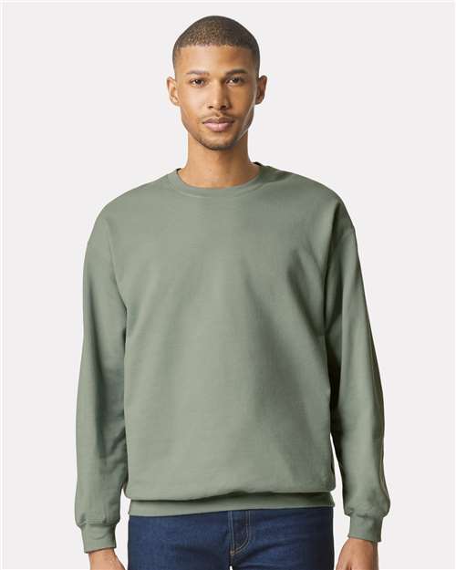 Gildan SF000 Unisex Softstyle? Midweight Crewneck Sweatshirt - Front view