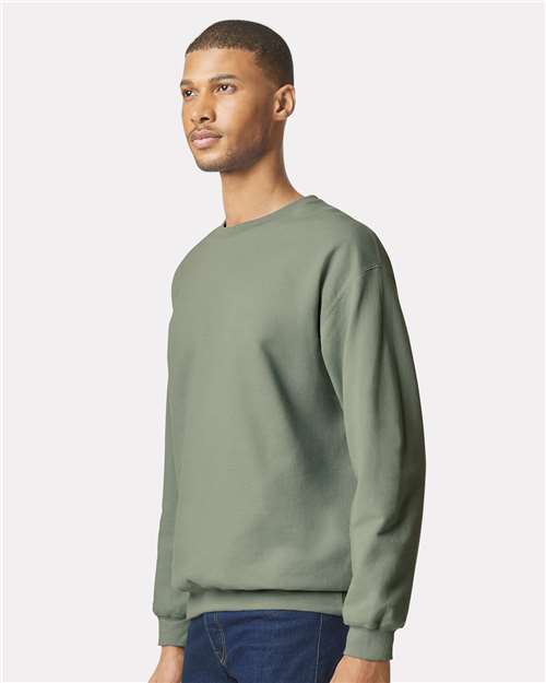 Gildan SF000 Unisex Softstyle? Midweight Crewneck Sweatshirt - Side view