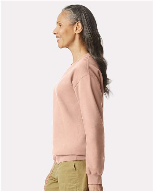 Gildan SF000 Unisex Softstyle? Midweight Crewneck Sweatshirt - Side view