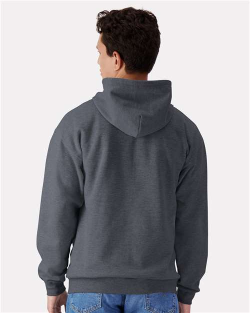 Gildan SF600 Unisex Softstyle? Midweight Full-Zip Hooded Sweatshirt - Back view