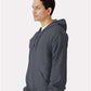 Gildan SF600 Unisex Softstyle? Midweight Full-Zip Hooded Sweatshirt - Side view