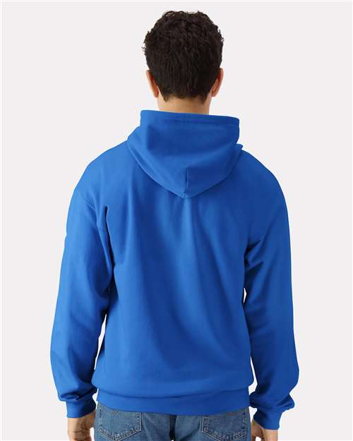 Gildan SF600 Unisex Softstyle? Midweight Full-Zip Hooded Sweatshirt - Back view